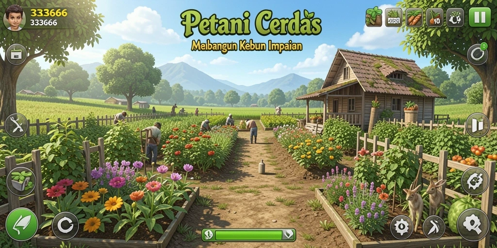 Gameplay 333666 yang penuh warna dan menarik.