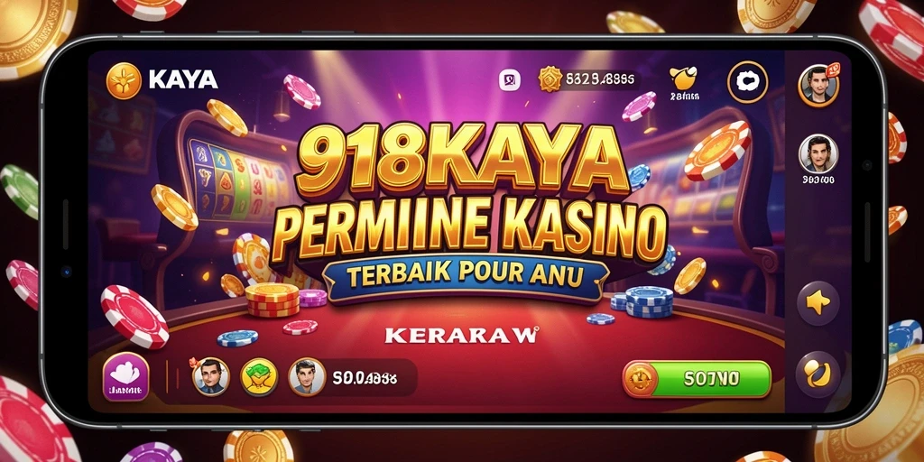 Tampilan gameplay seru dalam aplikasi 918KAYA.