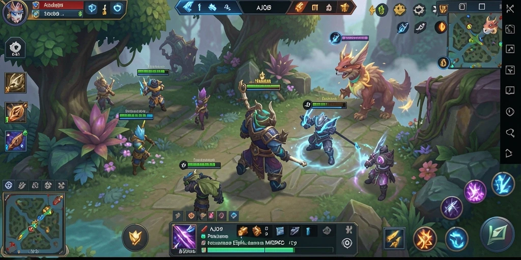 Gameplay menarik dari AJO89 dalam dunia MMORPG yang luas.