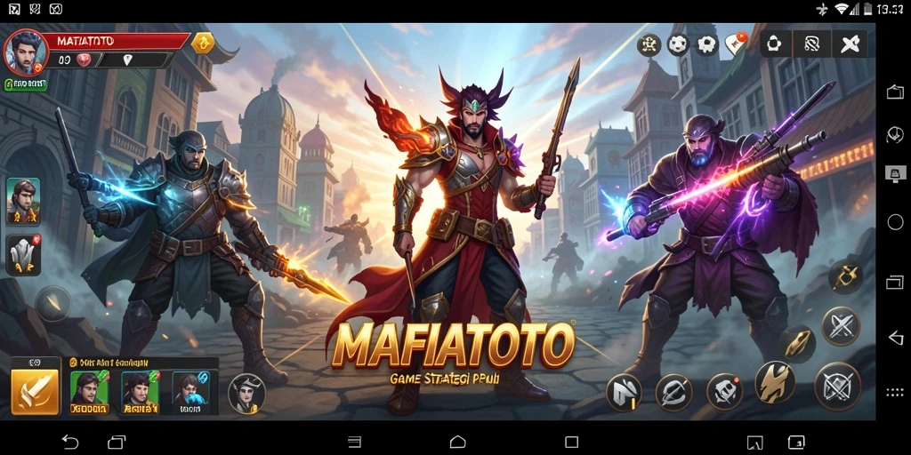 Tangkapan layar MAFIATOTO menampilkan aksi strategis yang mendebarkan.