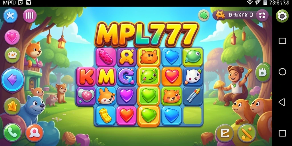 Gameplay seru MPL777 dengan tantangan Match-3.