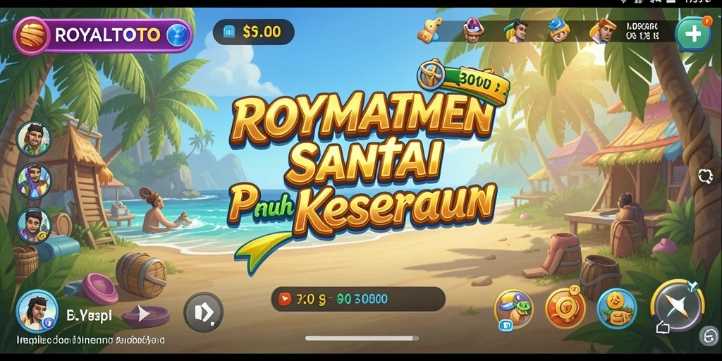 Tampilan utama gameplay ROYALTOTO yang seru dan menarik.
