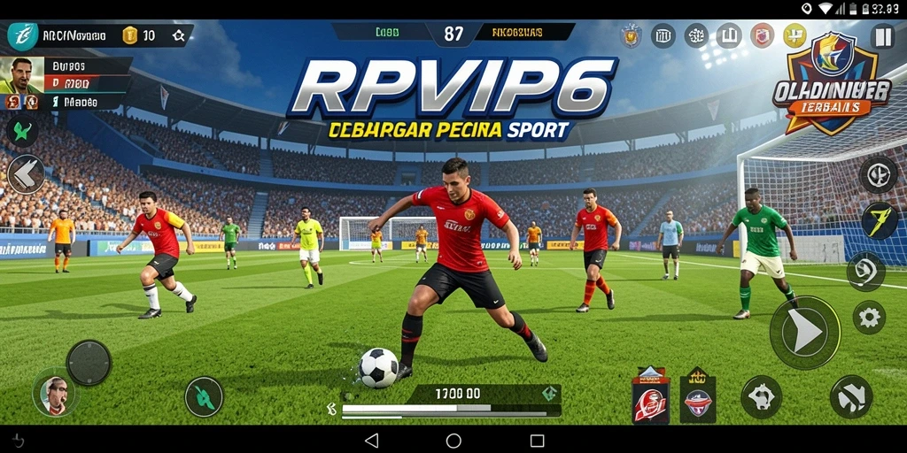 Tampilan gameplay RPVIP6 menampilkan aksi seru dan grafis menakjubkan.