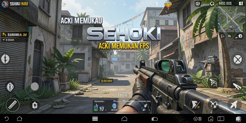 Screenshot SEHOKI menampilkan aksi tembak-menembak yang intens dan grafis menawan.