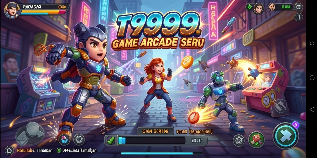 Gameplay seru T9999 dengan tantangan menegangkan.