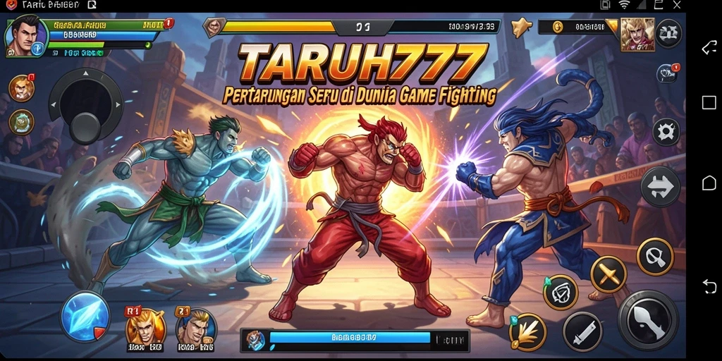 Screenshot menunjukkan pertarungan epik dalam TARUH777 dengan aksi yang mendebarkan.